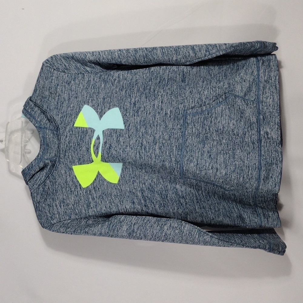 Under Armour Girls Blue and Green Loose Hoodie size Youth XL